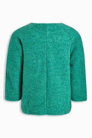 Green Boxy Jacket (3mths-6yrs)